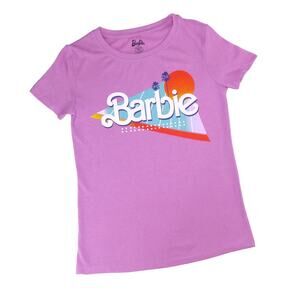 Malibu Barbie Purple Baby Tee Crewneck Graphic Tee Youth Medium